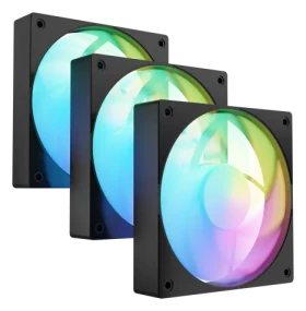 Fury SAI S12 ARGB PWM čierna 3 ks / Ventilátor / 120 mm / ARGB / PWM (NGF-2412)