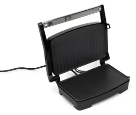 Huslog HUS1029 čierna / Sendvičovač / 1000 W / 2 panini / nepriľnavé dosky / cool-touch madlo (OWN000088)