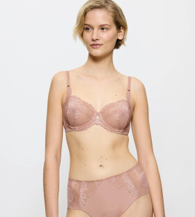 Dámska podprsenka Wild Peony Florale W - PINK - svetlo ružová 1774 - TRIUMPH PINK 90E