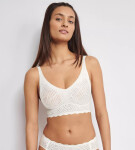 ZERO Feel Bliss Bralette - WHITE - biela 00GZ - SLOGGI WHITE S