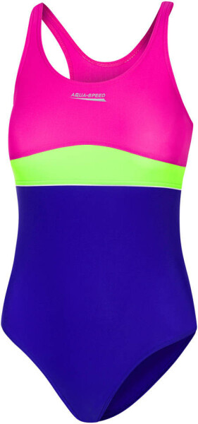 AQUA SPEED Plavky EMILY Violet/Green/Pink 152