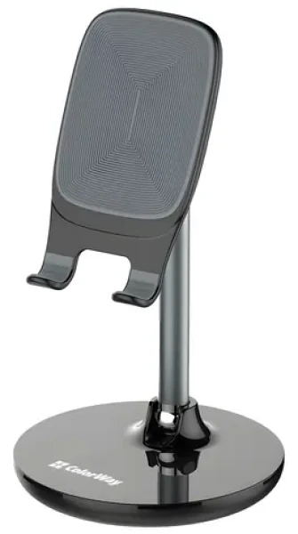 Colorway Otočný držiak telefónu a tabletu čierna / Držiak do auta / 90 ° rotácie (CW-SH013-BK)