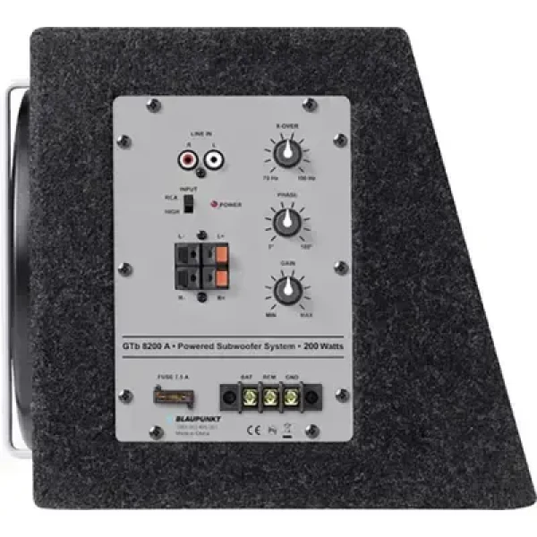 Blaupunkt GTb 8200A / Aktívny subwoofer do auta (1061343495001)