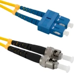 Qoltec 54060 Optický patchcord SC/UPC-ST/UPC / Singlemode / Simplex / 2 m (54060)