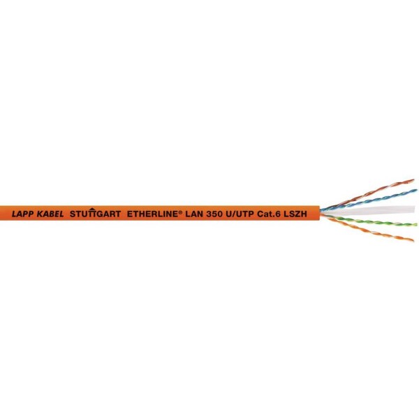 LAPP 2170955/500 sieťový kábel ethernetový ETHERLINE® LAN oranžová 500 m; 2170955/500