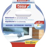 Tesa PRECISION OUTDOOR 56250-00000-01 krepová lepiaca páska tesa® modrá (d x š) 25 m x 25 mm 1 ks; 56250-00000-01