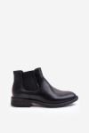 Pánské Chelsea Boots Low Black Dymidi 41