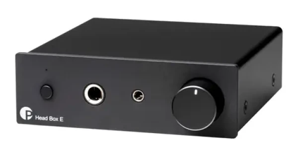 Pro-Ject Head Box E čierna / Slúchadlový zosilňovač s konektormi 6.3 mm a 3.5 mm (9phbeb)