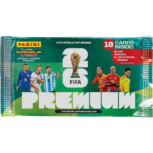 Panini FIFA WORLD CUP 2026 - ADRENALYN - PREMIUM PACKET