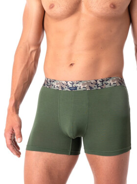 Boxerky Key MXH 240 A25 Bamboo M-2XL černá M