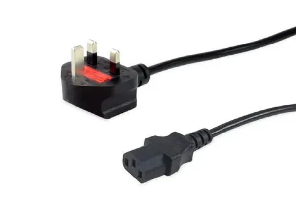 Equip BS 1363 - C13 čierny / Napájací kábel / 10 m / 250 V / 10 A (112304)