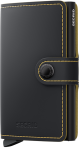 Mini peňaženka Secrid Miniwallet Matte Black Ochre