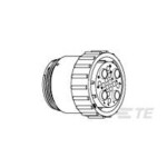 TE Connectivity TE AMP Circular Plastic Connectors 1977892-1 1 ks; 1977892-1