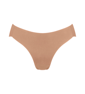 Dámske nohavičky ZERO Feel Pure High leg - BROWN - svetlohnedá 00CM - SLOGGI NOSTALGIC BROWN M