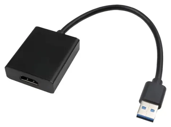 MicroConnect USB 3.0 HDMI Graphic čierna / Adaptér / Full HD 1920×1080 / 60 Hz (MC-USB3.0HDMI)