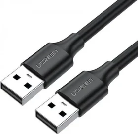 Ugreen Kábel USB-A - USB-A čierna / Kábel / 1,5 m / 0,48 Gbit/s (UGR393BLK)