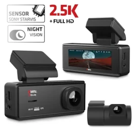 XBlitz Stellar Premium čierna / Kamera do auta / 2 kamery / STARVIS senzor / GPS / Wi-Fi (XBLITZ STELLAR)