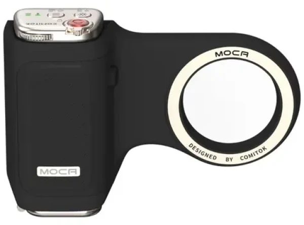 Comitok Moca čierna / Fotografická rukoväť pre iPhone / MagSafe / stabilizácia fotografovania (Moca_black)