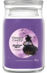 Yankee Candle Vonná sviečka Amethyst Moon / Signature sklo veľké / 2 knôty / Kvetinové