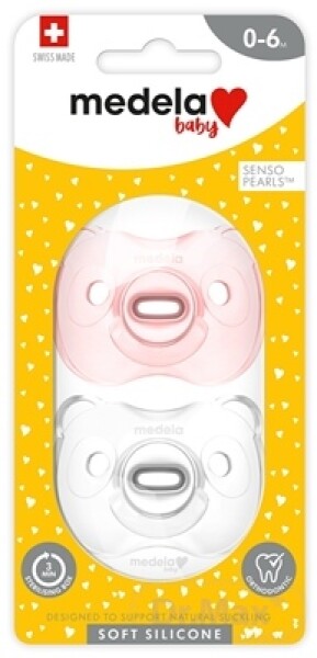 MEDELA baby cumlík SOFT SILICONE Girl