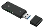 Conceptronic BIAN02B čierna / Čítačka pamäťových kariet / USB-A 3.2 Gen 1 / SD / microSD (BIAN02B)