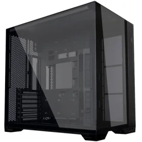 Lian Li O11 Vision Compact čierna / E-ATX / ATX / micro-ATX / 2x USB 3.0 + USB-C / bez zdroja / priehl. bočnice (O11VPX)