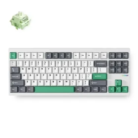 MCHOSE GX87 Lite Matcha Latte biela / herná bezdrôtová klávesnica / mechanická / Matcha Latte v2 / 2.4GHz Bluetooth (GX87-A1)