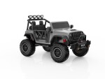 Mamido Mamido Elektrické autíčko Buggy BIG FOOT 4x4 sivé 24V | 800W | 60 kg | EVA | LED | 2,4 Ghz | ECO koža