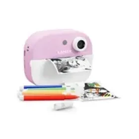 Lamax InstaKid2 Play ružová / detský fotoaparát / 2.0" displej / Micro SD / MP3 / USB-C / hry (8596687002502)