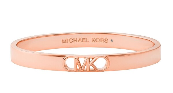 Michael Kors Luxusný pevný pozlátený náramok MKJ828700791