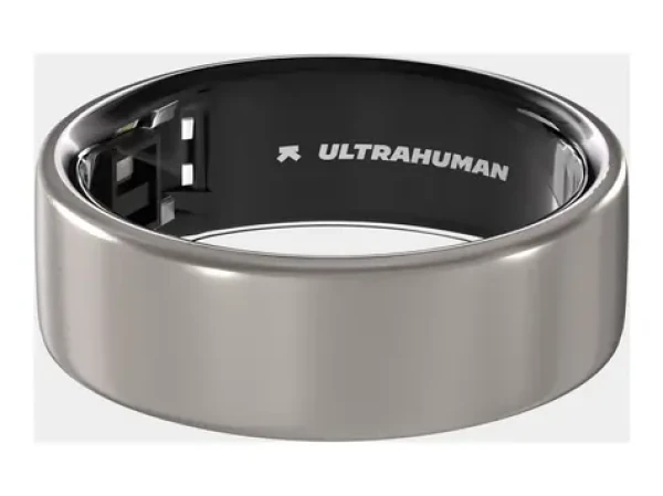 Ultrahuman Ring Air Raw Titanium veľ. 6 / Chytrý prsteň (UHRA-RT-06)