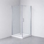 HOPA - Štvorcový sprchovací set OSUNA + AQUARIUS OLBOSU90CC