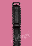 Látkové ramienka RB 394,395 10mm - Julimex 10 mm černá
