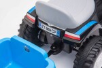 Mamido Detský elektrický traktor Swift s prívesom modrý