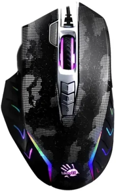 A4Tech BLOODY J95S Activated čierna / herná myš / 8000DPI / RGB / USB-A / 7 tlačidiel / kábel 1.8m (J95S A SAT)