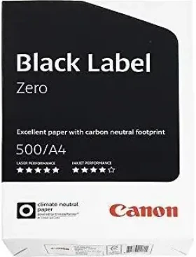 Canon Black Label Zero / Kancelársky papier / A4 / 80 g/m2 / 500 listov / Biely (99840554)