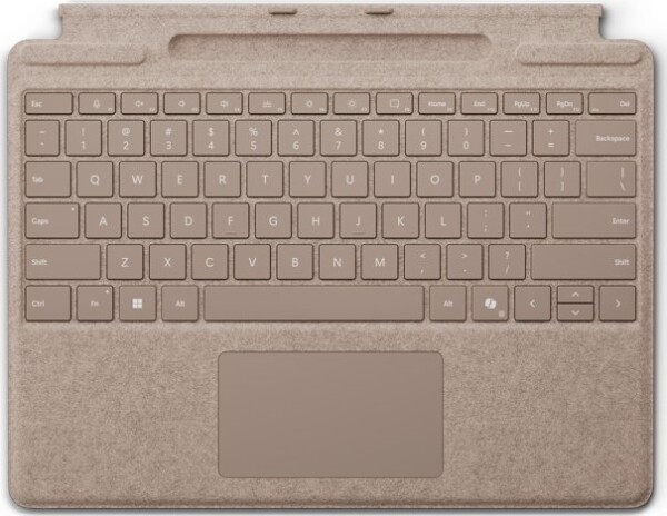 Microsoft - Tastatur - mit Touchpad, Beschleunigungsmesser, Surface Slim Pen 2 Ablage- und Ladeschale