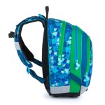 Školský batoh Bagmaster Alfa 21 B Blue/green