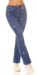 Sexy Musthave Bootcut Jeans "Hearts" denimblue 38