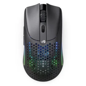 Glorious Model O 2 Wireless čierna / herná bezdrôtová myš / 26000 DPI / BT + 2.4GHz dongle / 6 tlačidiel / RGB (GLO-MS-OWV2-MB)