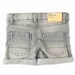 Dievčenské džínsové šortky s elastanom, Minoti, TG DSHORT 4, sivá - 86/92 | 18-24m