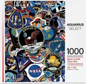 AQUARIUS Puzzle NASA: Nášivky misií