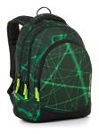 Školský set Bagmaster DIGITAL 22 B Set Gray/Green