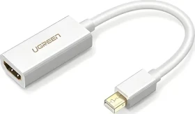 Ugreen 10460 adaptér Mini DisplayPort - HDMI biela / Adaptér / Mini DisplayPort(M) - HDMI(F) (10460)