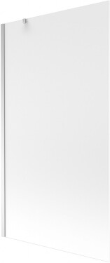 MEXEN/S - Next vaňová zástena FIX 100 x 150, mrazené sklo, chróm 895-100-000-00-30-01