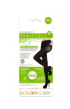 Golden Lady My Beauty Reduxcell pančuchy 100 den 2-5 nero/černá 2-S