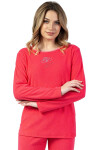 Dámske pyžamo 677 red - REGINA malinová XL