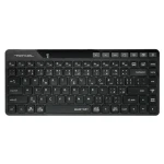 A4Tech FStyler FBK26C AS čierna / Bezdrôtová klávesnica / CZ layout / Bluetooth / 2.4GHz USB-A Nano prijímač (FBK26CAS-BK)