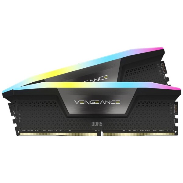 Corsair Vengeance RGB 32GB (2x 16GB) DDR5 5600MHz / CL36 / DIMM / XMP 3.0 (CMH32GX5M2B5600C36K)