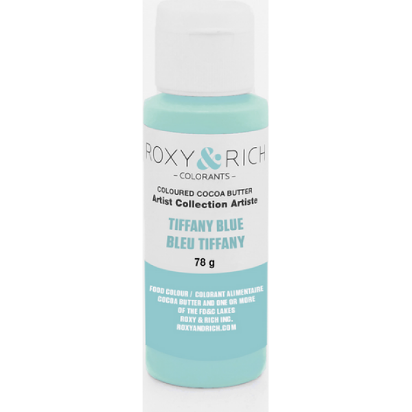 Kakaové maslo farebné 78 g sangria tiffany blue - Roxy and Rich - Roxy and Rich